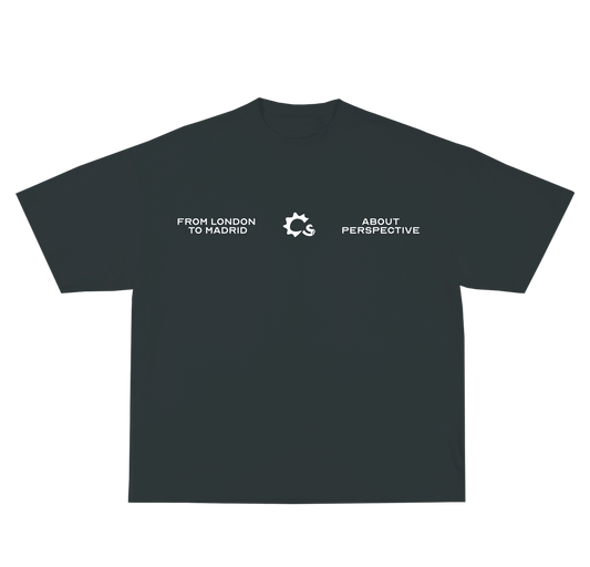 PERSPECTIVE CHARCOAL T-SHIRT