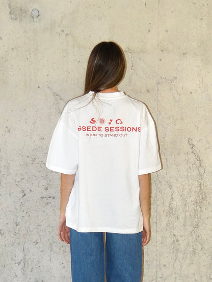 SESSIONS WHITE T-SHIRT